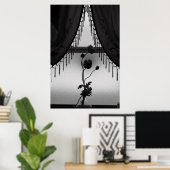 シルエット ポスター (ホームオフィス)