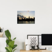 シルエット ポスター (ホームオフィス)