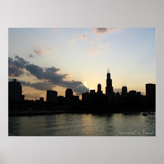 シルエット ポスター (正面)