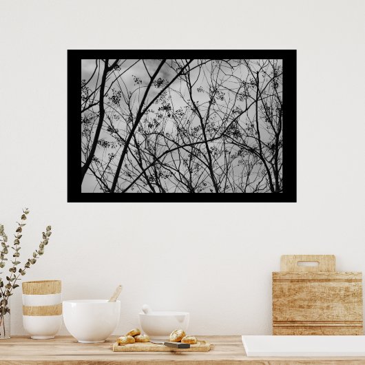 シルエット ポスター (キッチン)