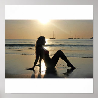 シルエット ポスター