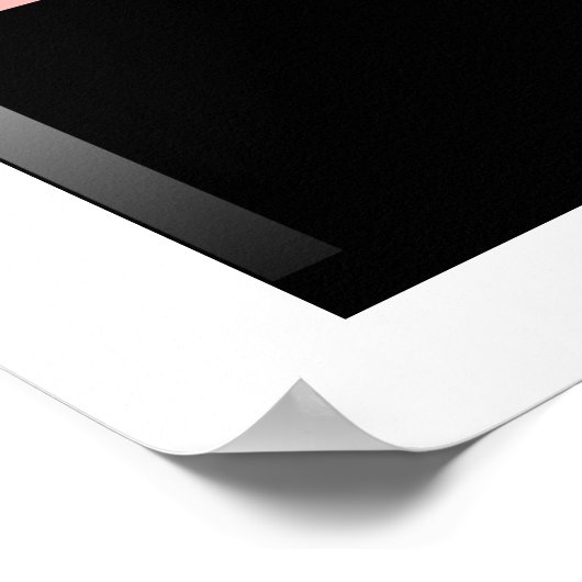 シルエット ポスター (角)