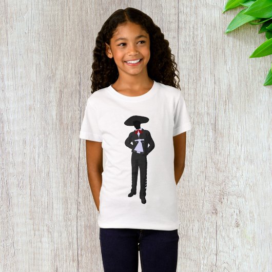 シルエット マリアッチ ガールズTシャツ Tシャツ