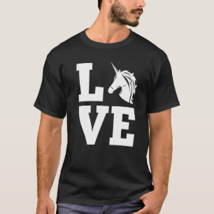 シルエット ユニコーン 愛好家 馬 好き ユニコーン 愛 Tシャツ