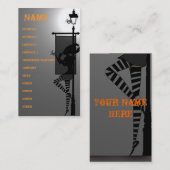 シルエット 名刺 (正面/裏面)