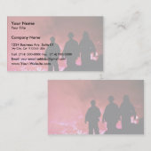 シルエット 名刺 (正面/裏面)