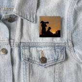 シルエット 缶バッジ (インサイチュ)