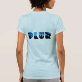 シルエットRAVERS PLUR Tシャツ (裏面)