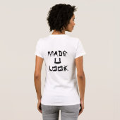 シルエットTシャツに見える Tシャツ (裏面フル)