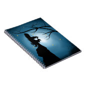 シルエッビクトリアントホタル&ムーンライトシーン ノートブック (右側)
