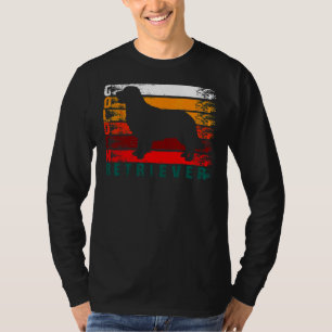 シルエッ動揺してトゴールデンレトリバー Tシャツ