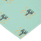 シルエッ素晴らしトドラムプレーヤーPattern Tableloth テーブルクロス (アングル)