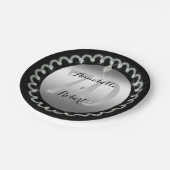 シルエレガントバー・アンド・ダイヤモンド70周年 ペーパープレート (アングル)