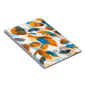 シルエ葉ット:水彩、デジタルシームレスpa ノートブック (右側)