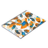 シルエ葉ット:水彩、デジタルシームレスpa ノートブック (左側)