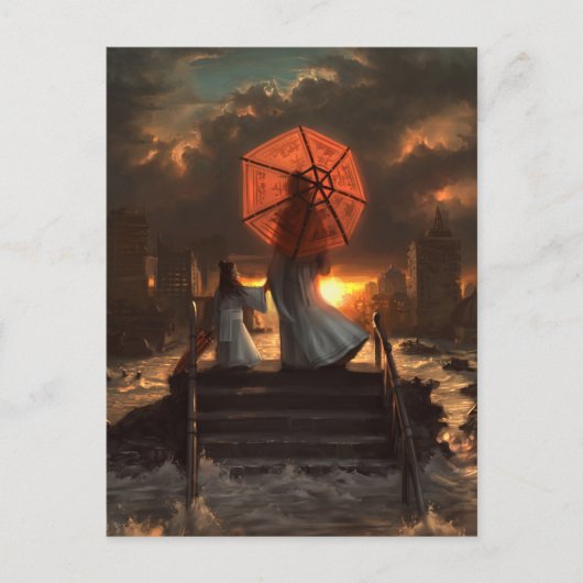 シルエ静かット ポストカード (正面)