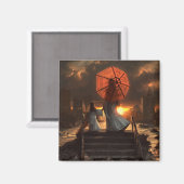 シルエ静かット マグネット (正面/裏面)