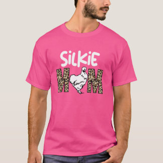 シルキおもしろいーのチキンママ Tシャツ