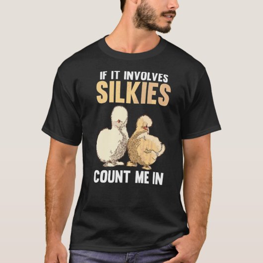 シルキーにゃんにゃん大好き! Tシャツ (正面)