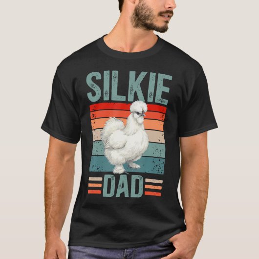 シルキーに愛を込めて シルキー好きな父のためのグッズ Tシャツ (正面)