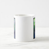 シルキーの鶏のフワフィ氏 コーヒーマグカップ (中央)
