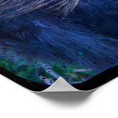 シルキーの鶏のフワフィ氏 ポスター (角)