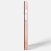 シルキーオレンジハート抽象芸術ライン Case-Mate iPhoneケース (裏面 / 左)