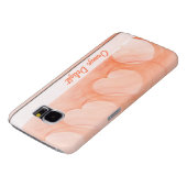 シルキーオレンジハート抽象芸術ライン Case-Mate iPhoneケース (下部)