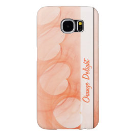 シルキーオレンジハート抽象芸術ライン iPhone 16 PRO MAXケース