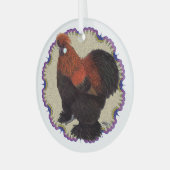 シルキーサークル ガラスオーナメント (正面左)