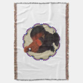 シルキーサークル スローブランケット (正面縦)