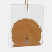 シルキーチキンオーナメント セラミックオーナメント (右)