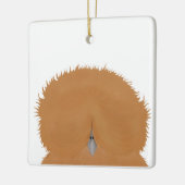 シルキーチキンオーナメント セラミックオーナメント (左)