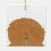 シルキーチキンオーナメント セラミックオーナメント (裏面)