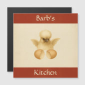 シルキーチキンシック冷凍機マグネットカード (正面/裏面)