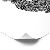 シルキーチキンスケッチ フォトプリント            (角)