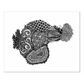 シルキーチキンスタンプ ラバースタンプ (インプリント)