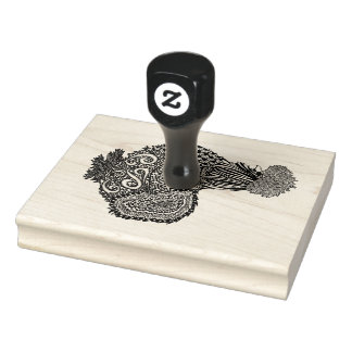 シルキーチキンスタンプ ラバースタンプ