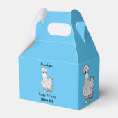 シルキーチキン漫画イラストレーション フェイバーボックス (裏面サイド)