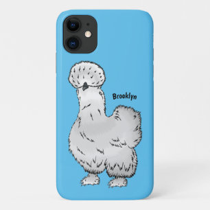 シルキーチキン漫画イラストレーション iPhone 11 ケース