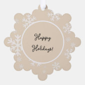 シルキーテリア絵画ズ – かわいいオリジナルドッグアート オーナメントカード (裏面)