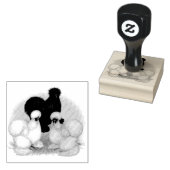 シルキートリオ ラバースタンプ (押印)