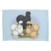 シルキートリオ 枕カバー (正面)