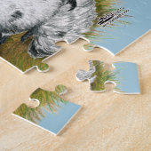 シルキーバンタムスプラッシュチキン ジグソーパズル (側面)