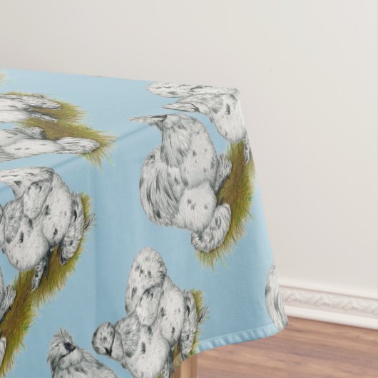 シルキーバンタムスプラッシュチキン テーブルクロス (インサイチュ)