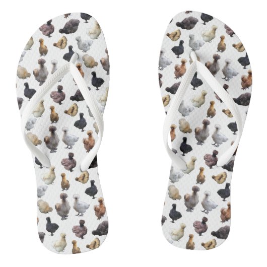 シルキーバンタム鶏 ビーチサンダル (ソール)