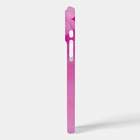シルキーピンクハート抽象芸術カスタマイズ線 Case-Mate iPhoneケース (裏面 / 左)