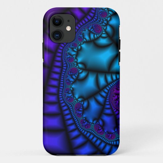 シルキーブルー Case-Mate iPhoneケース (裏面)