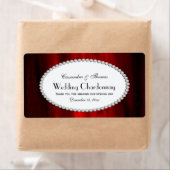 シルキーレッドパールHワインボトルラベル ラベル (インサイチュ)