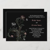 シルキー仕上げ 招待状 (正面/裏面)